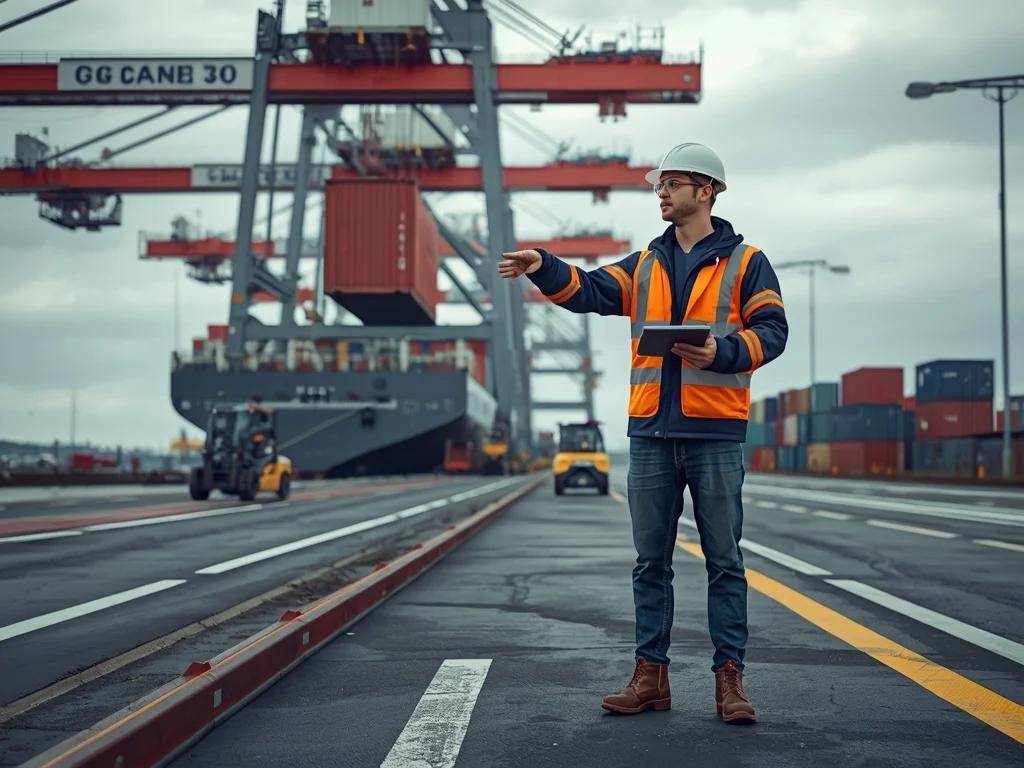 Obrazek poglądowy: Eksploatator portu