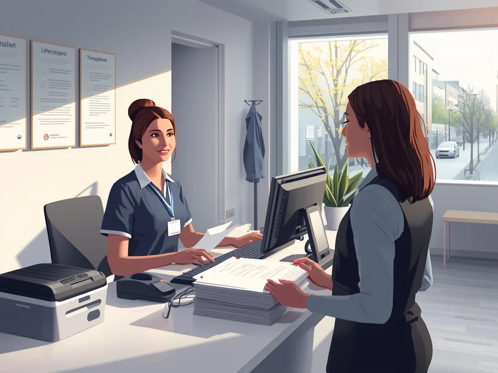 Obrazek poglądowy: Sekretarka medyczna