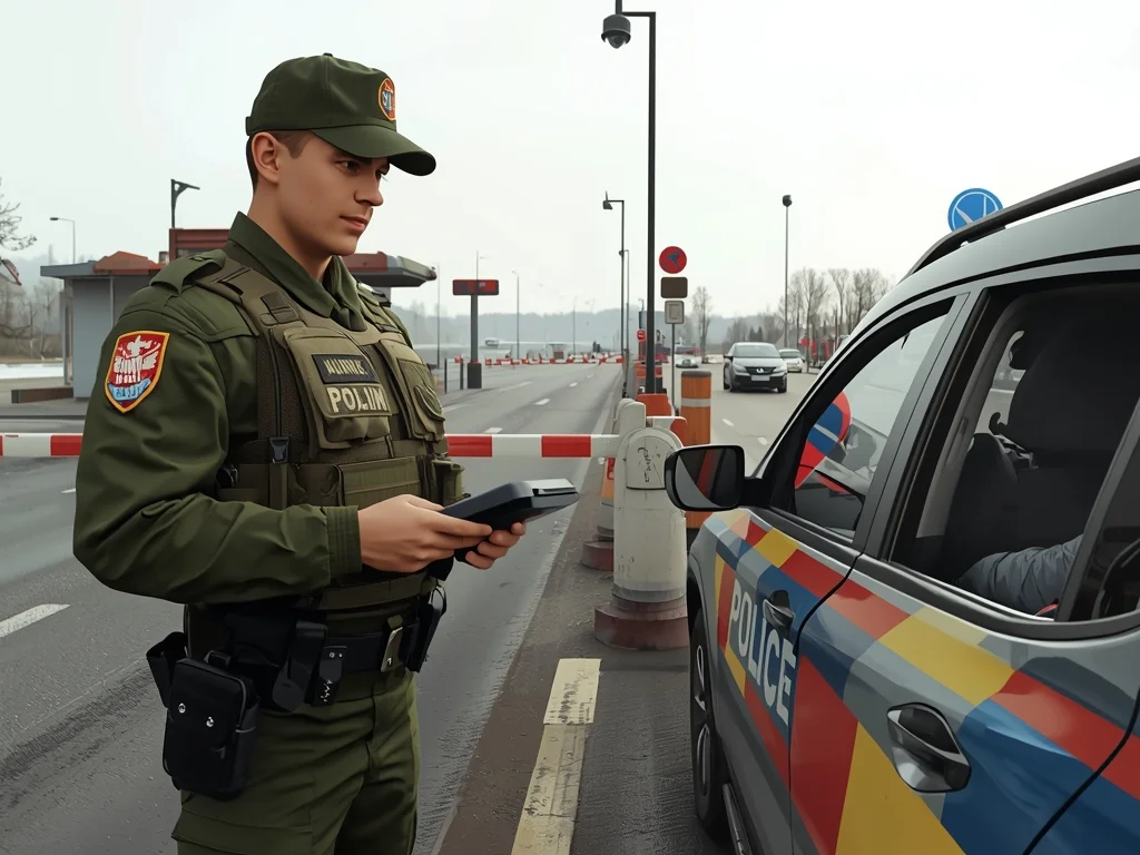 Funkcjonariusz straży granicznej