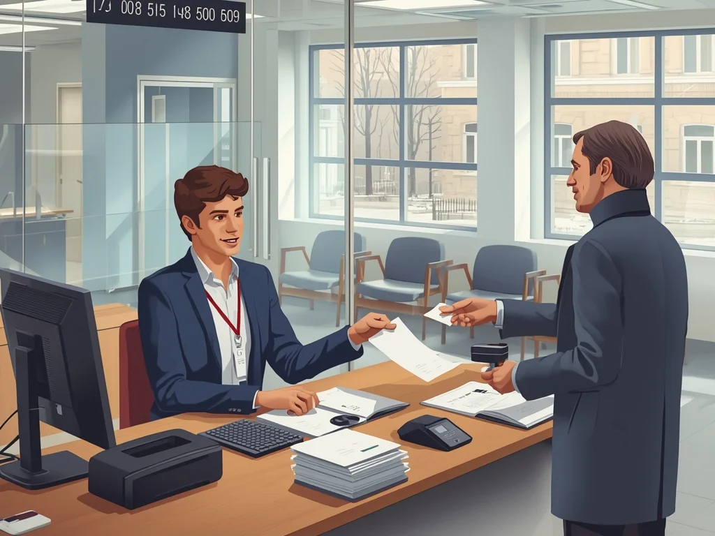 Obrazek poglądowy: Urzędnik do spraw imigracji