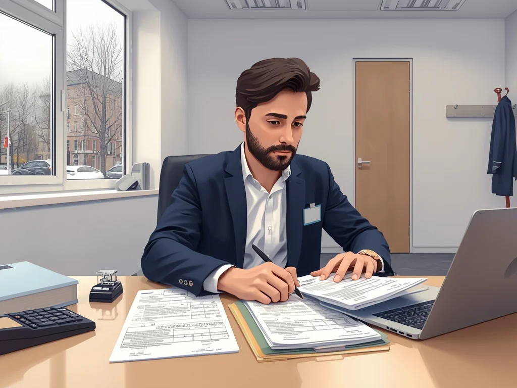 Obrazek poglądowy: Rewident kontroli skarbowej