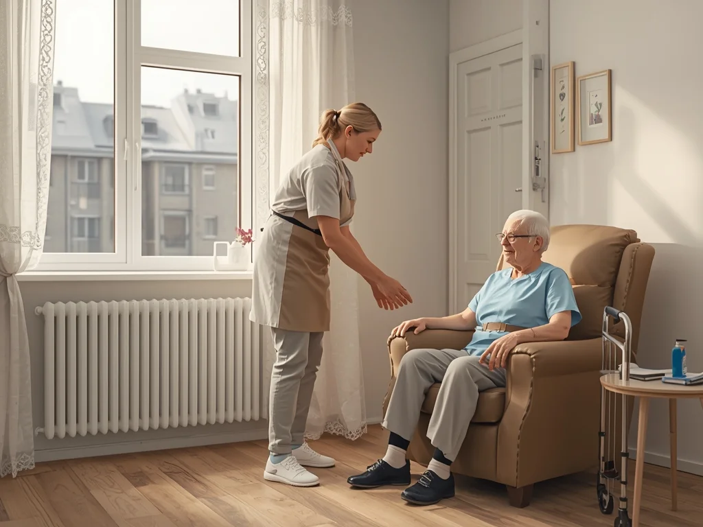 Obrazek poglądowy: Opiekunka środowiskowa