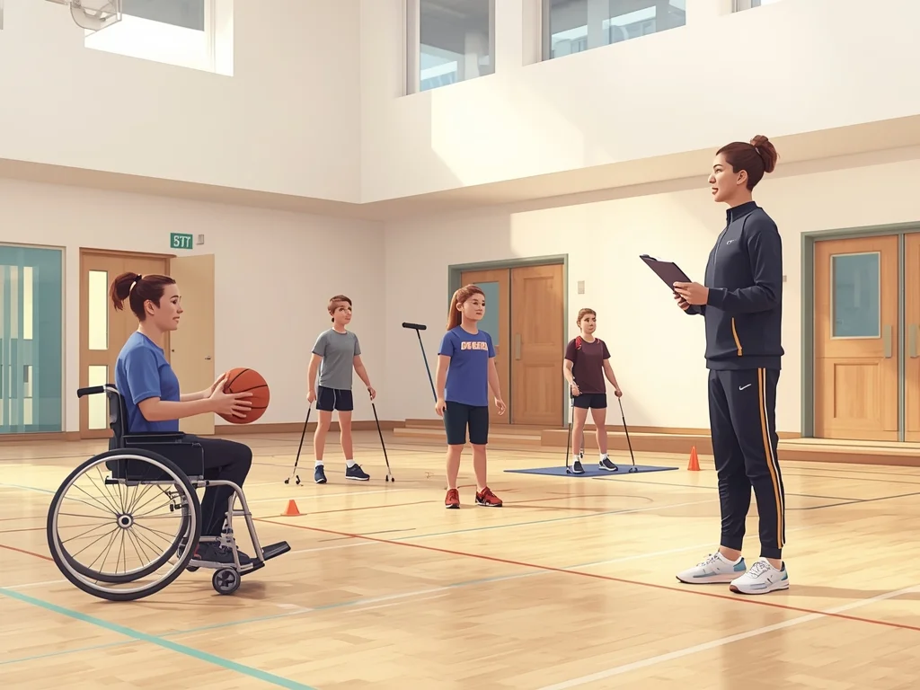 Obrazek poglądowy: Instruktor sportu osób niepełnosprawnych