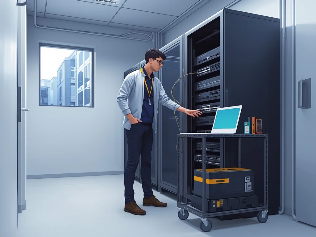 Obrazek poglądowy: Operator sprzętu komputerowego