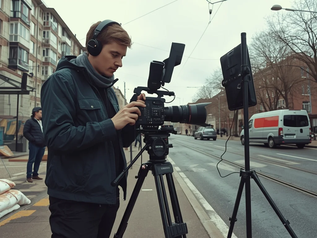 Obrazek poglądowy: Operator kamery