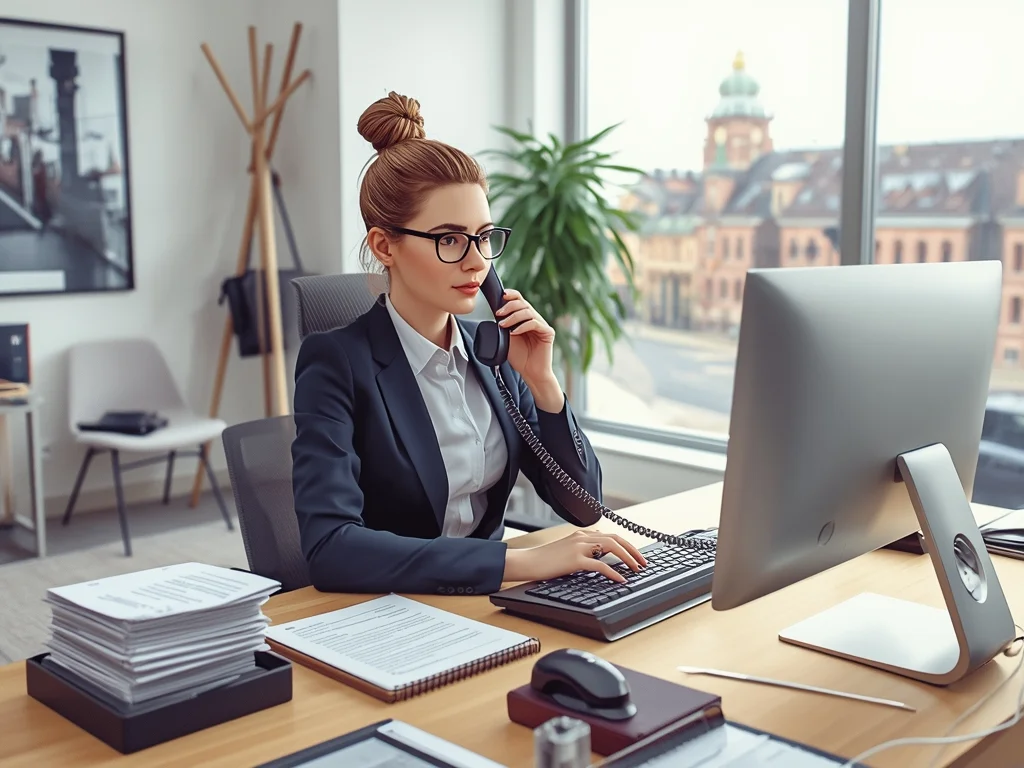 Obrazek poglądowy: Sekretarka