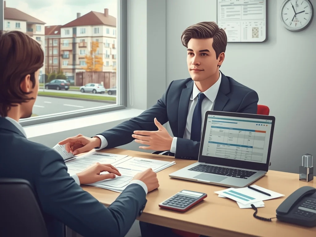 Obrazek poglądowy: Pracownik instytucji pożyczkowej