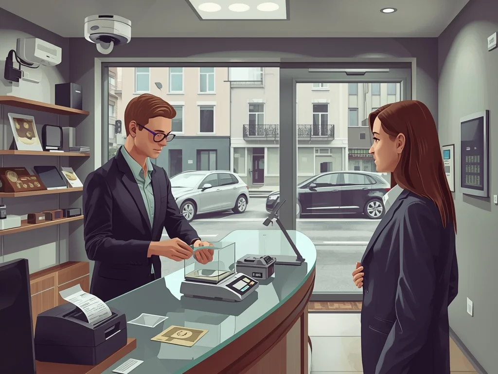 Obrazek poglądowy: Pracownik lombardu