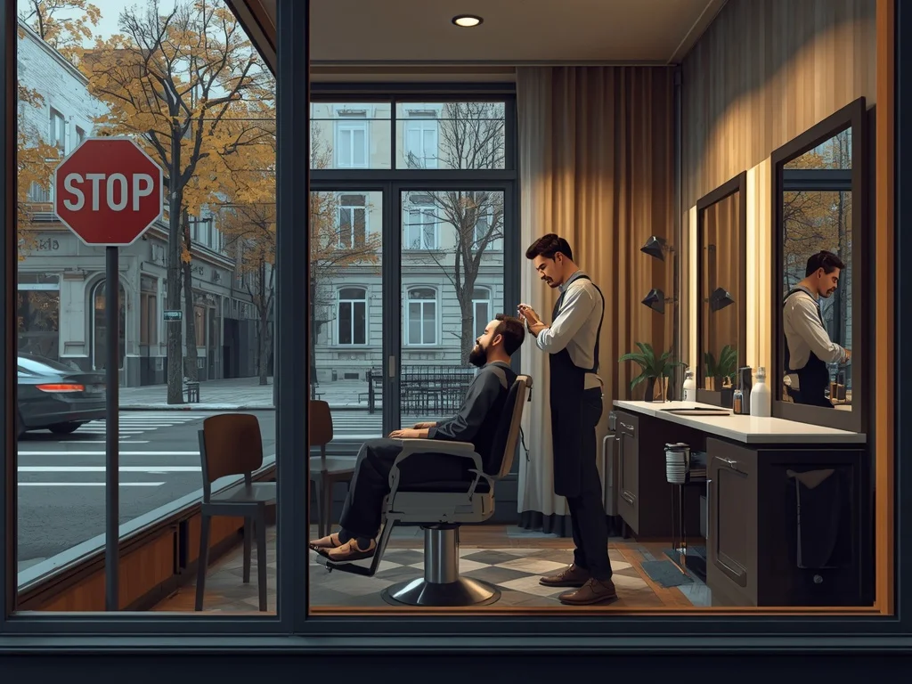 Obrazek poglądowy: Fryzjer męski (barber)