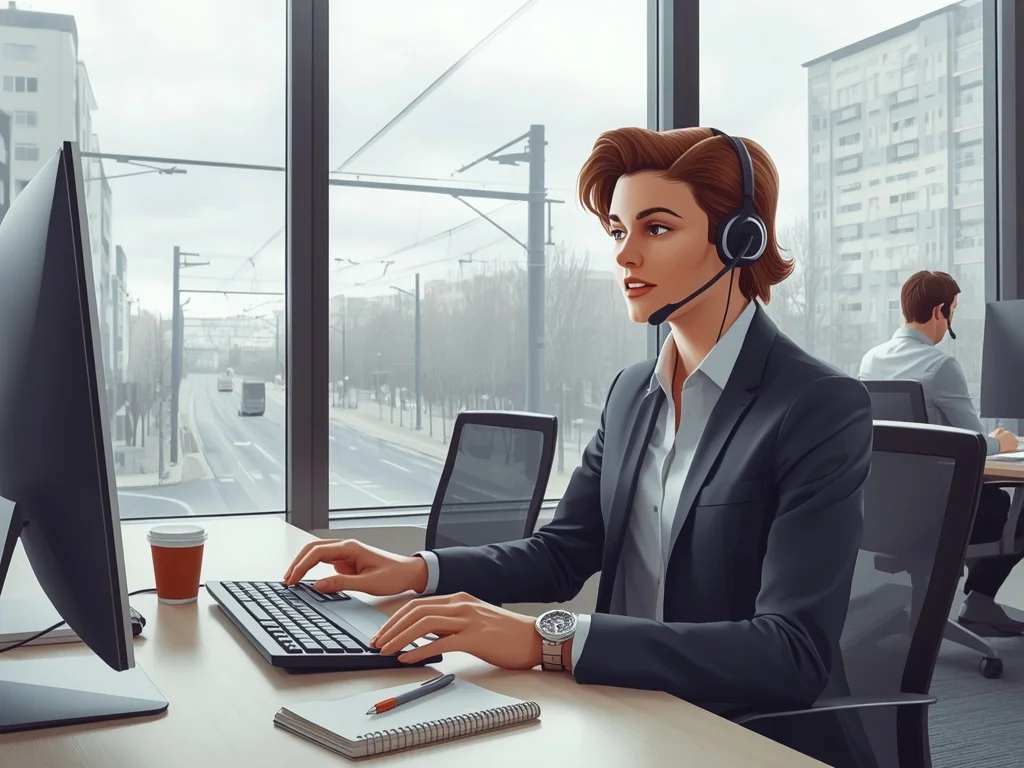 Obrazek poglądowy: Telemarketer
