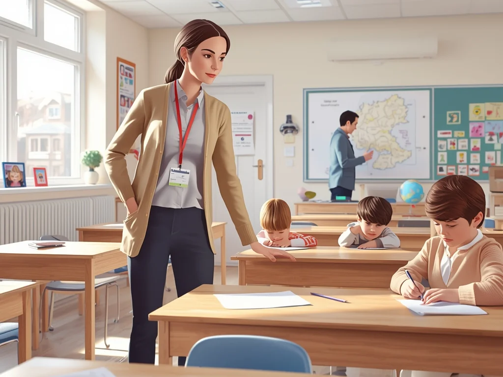 Asystent nauczyciela w szkole