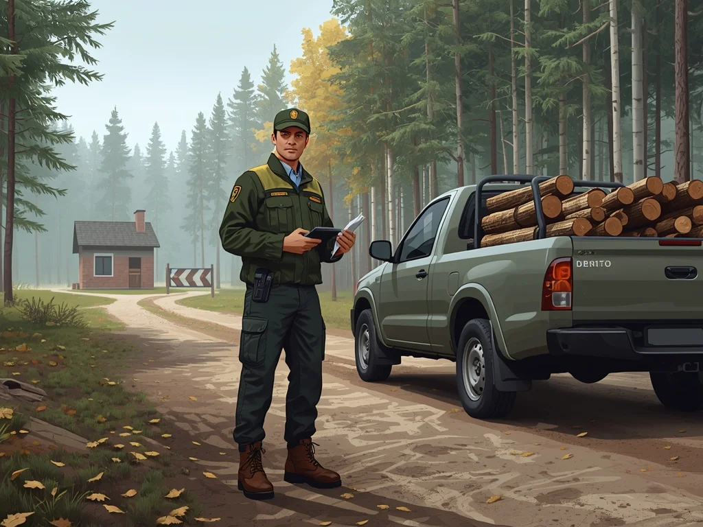 Obrazek poglądowy: Strażnik leśny