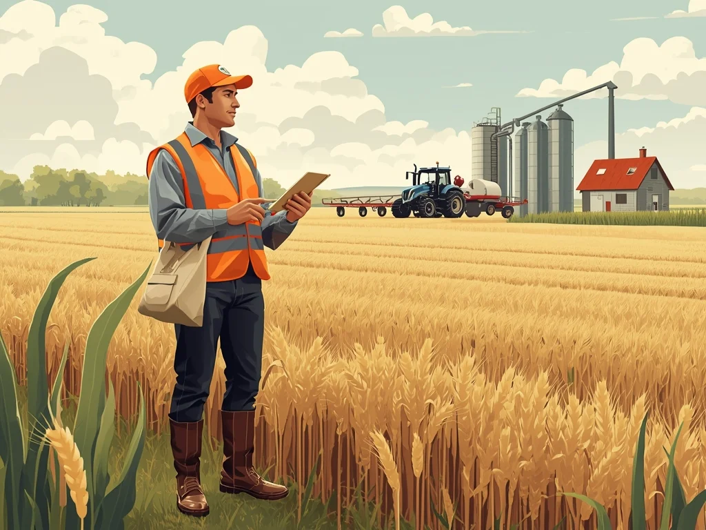 Obrazek poglądowy: Kierownik gospodarstwa upraw polowych