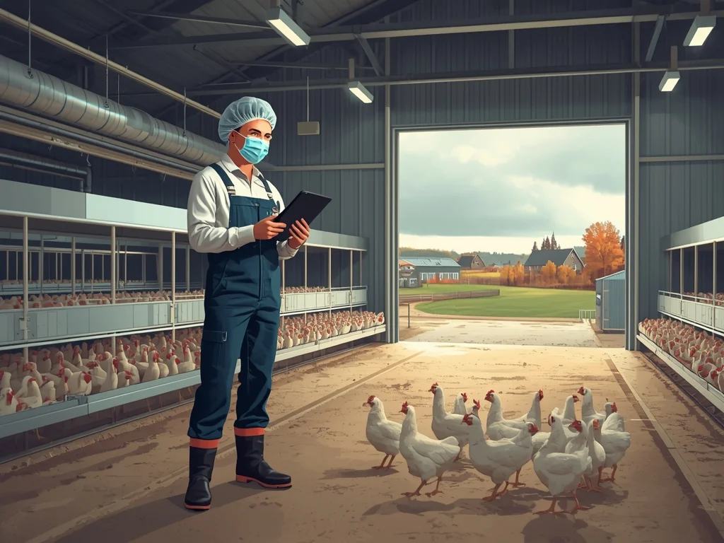 Obrazek poglądowy: Kierownik gospodarstwa hodowli drobiu