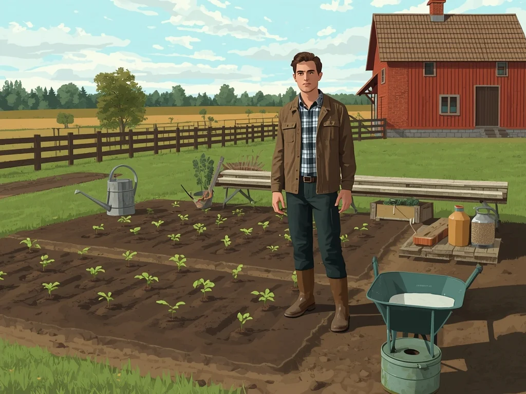 Rolnik produkcji roślinnej pracujący na własne potrzeby