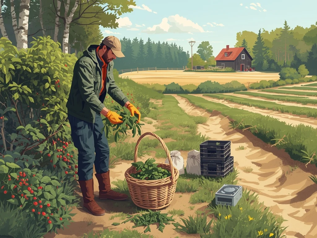 Zbieracz owoców, ziół i innych roślin