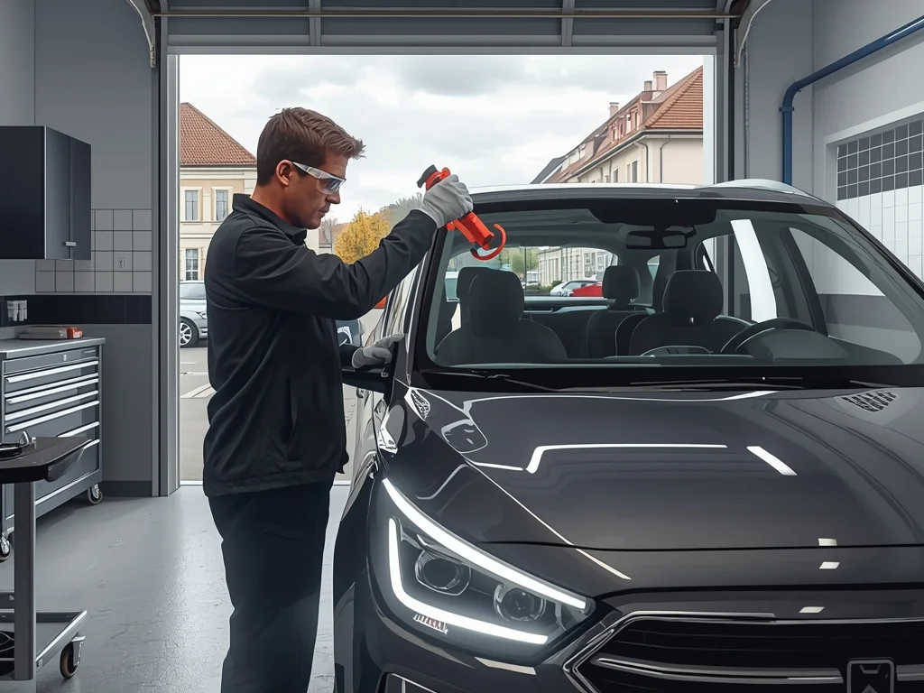 Obrazek poglądowy: Szklarz pojazdów