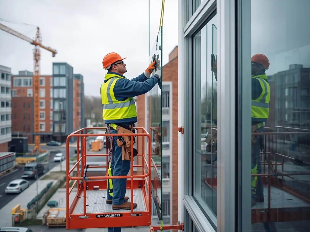 Obrazek poglądowy: Monter szkła budowlanego