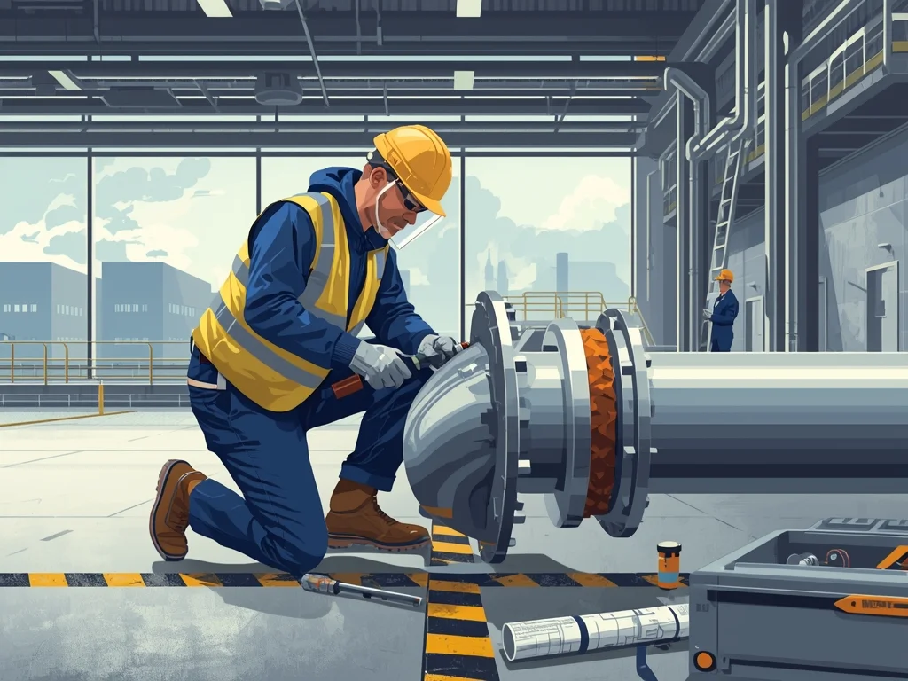 Obrazek poglądowy: Monter rurociągów przemysłowych