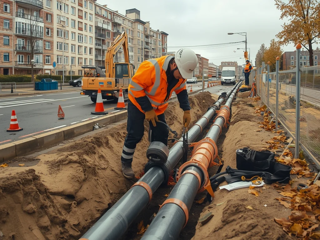 Monter sieci cieplnych