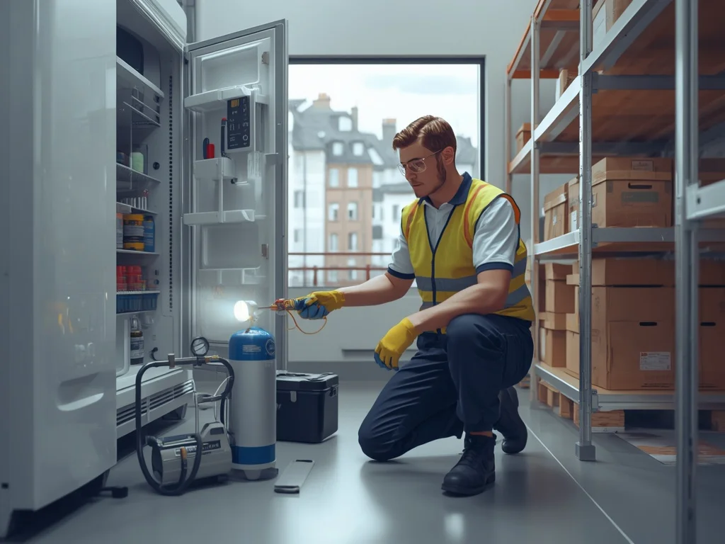 Obrazek poglądowy: Mechanik urządzeń chłodniczych