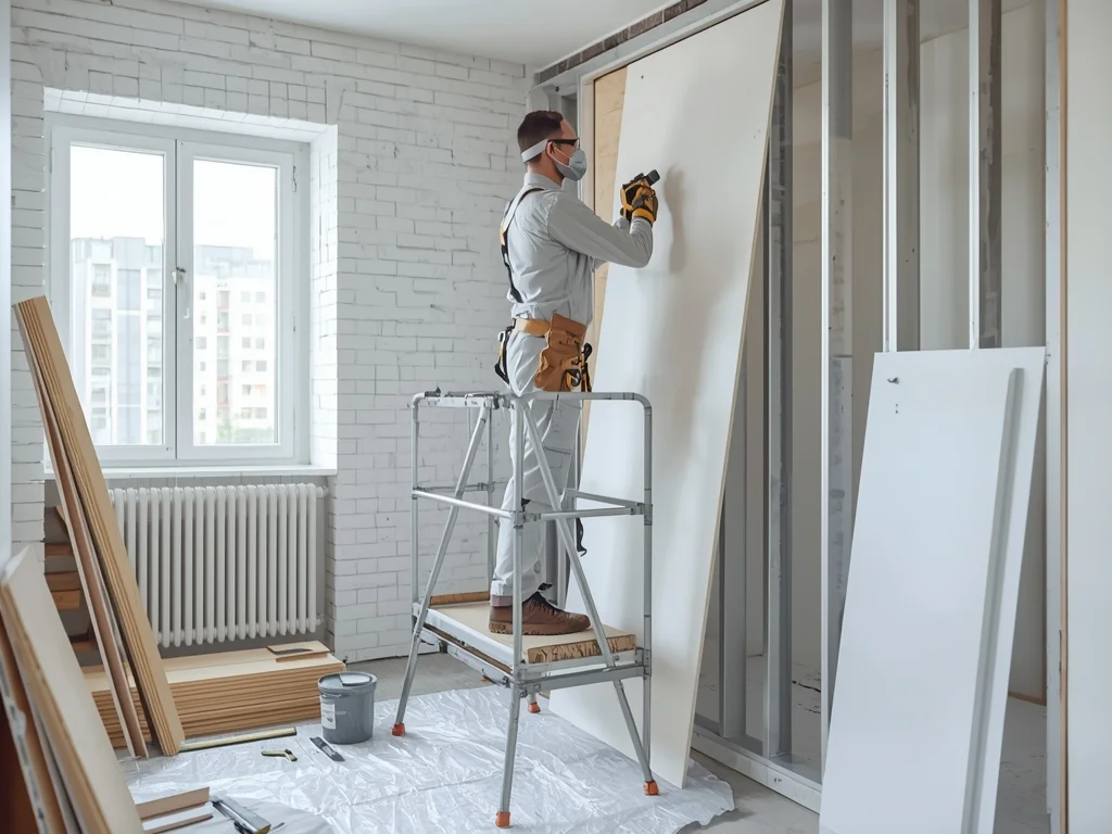 Obrazek poglądowy: Monter systemów suchej zabudowy