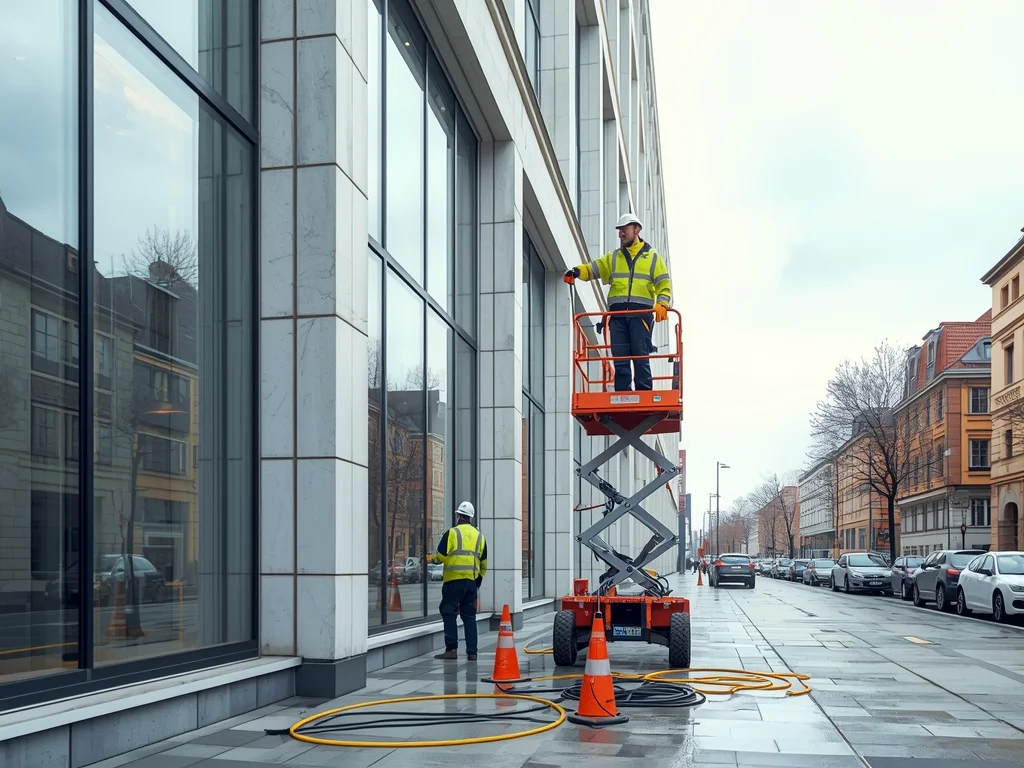 Czyściciel elewacji budowlanych