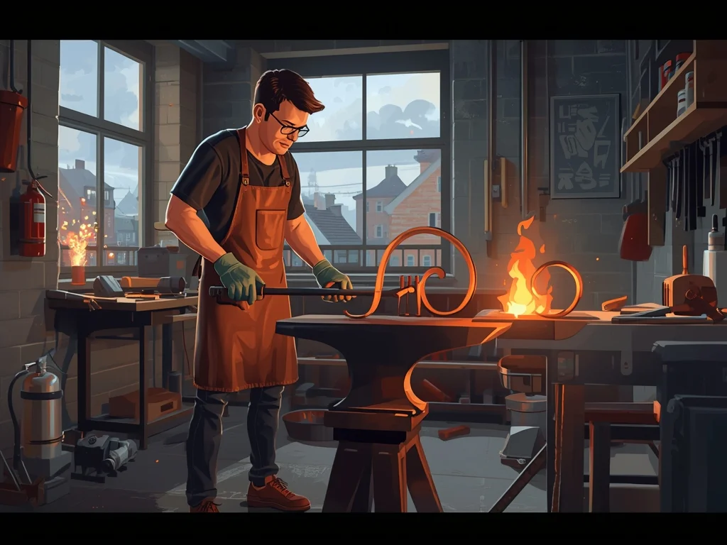 Kowal wyrobów zdobniczych