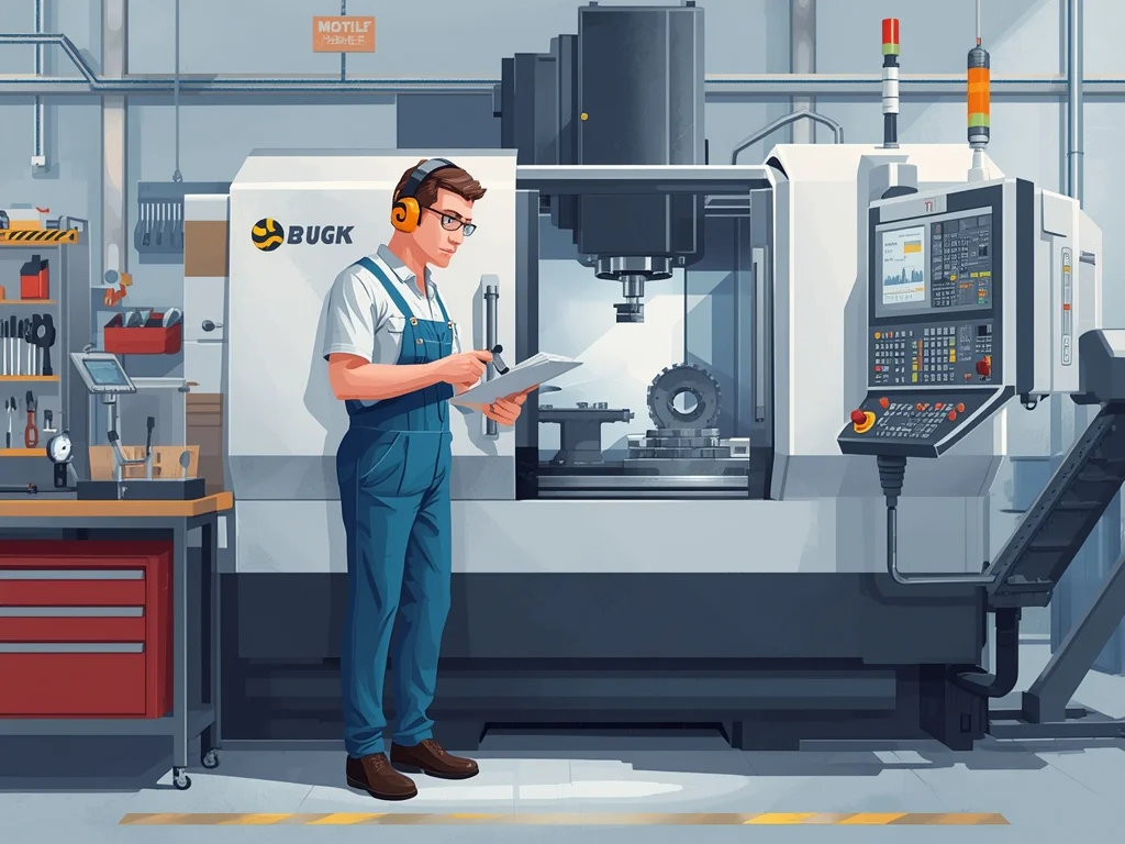 Operator obrabiarek sterowanych numerycznie