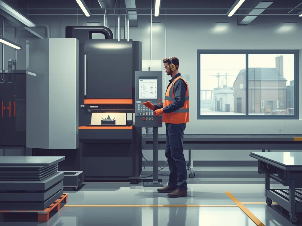 Obrazek poglądowy: Operator maszyn do produkcji wyrobów z metalu