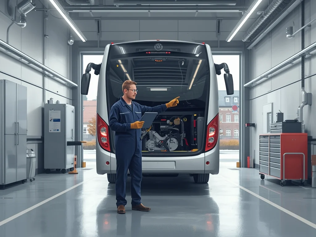 Obrazek poglądowy: Mechanik autobusów
