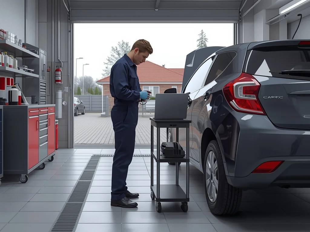 Obrazek poglądowy: Mechanik pojazdów samochodowych