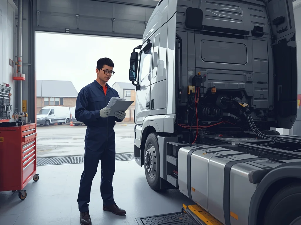 Mechanik samochodów ciężarowych