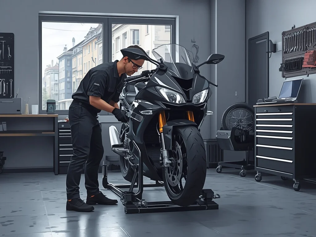 Obrazek poglądowy: Mechanik motocyklowy