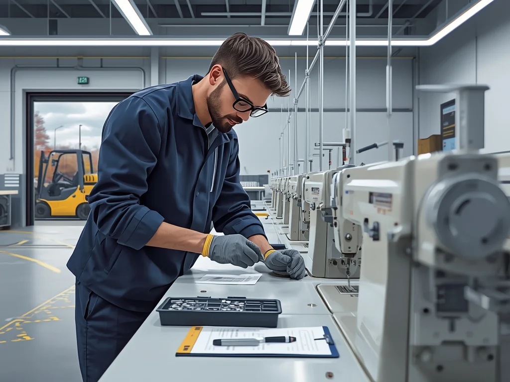 Mechanik maszyn szwalniczych