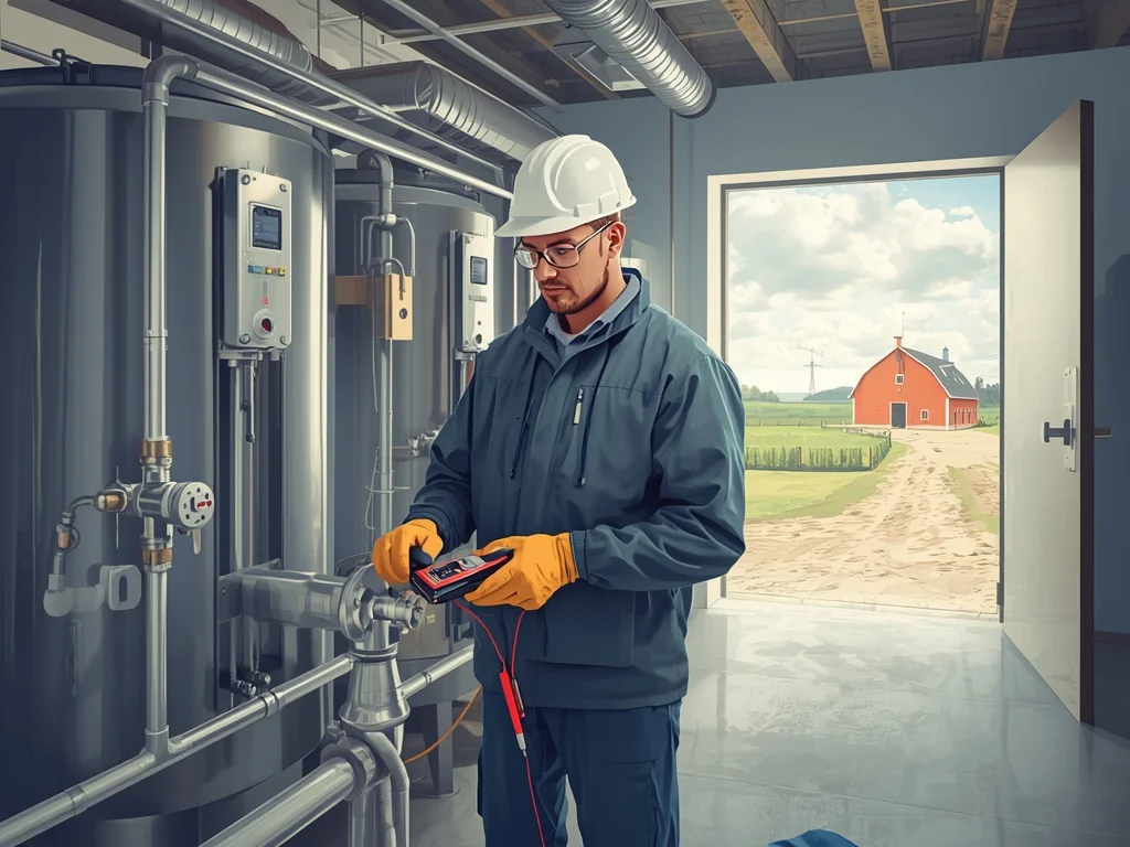 Monter-instalator urządzeń technicznych w budownictwie wiejskim