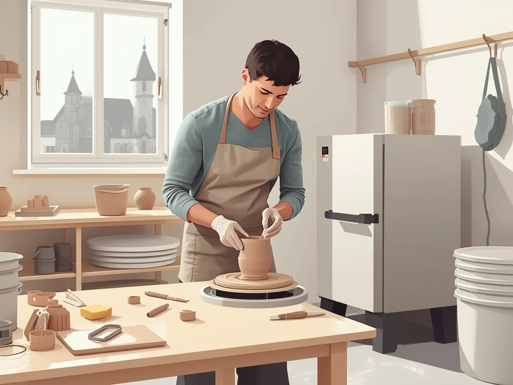 Obrazek poglądowy: Ceramik wyrobów użytkowych i ozdobnych