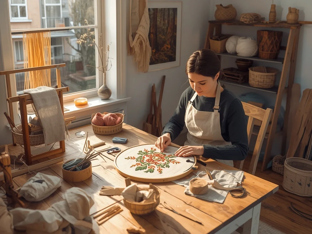 Rękodzielnik wyrobów włókienniczych