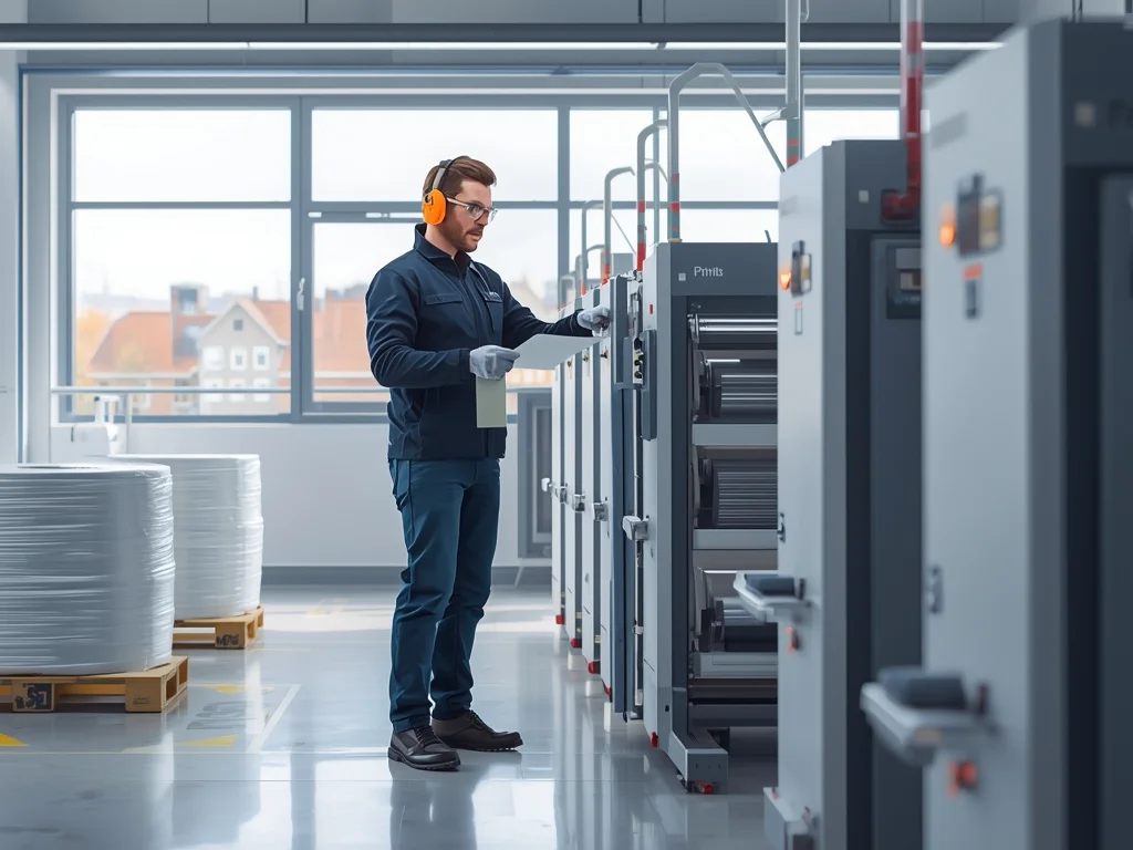 Maszynista maszyn fleksograficznych