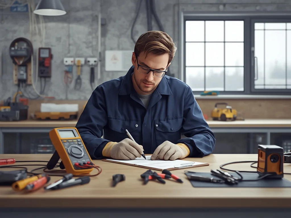 Obrazek poglądowy: Elektromechanik elektrycznych przyrządów pomiarowych