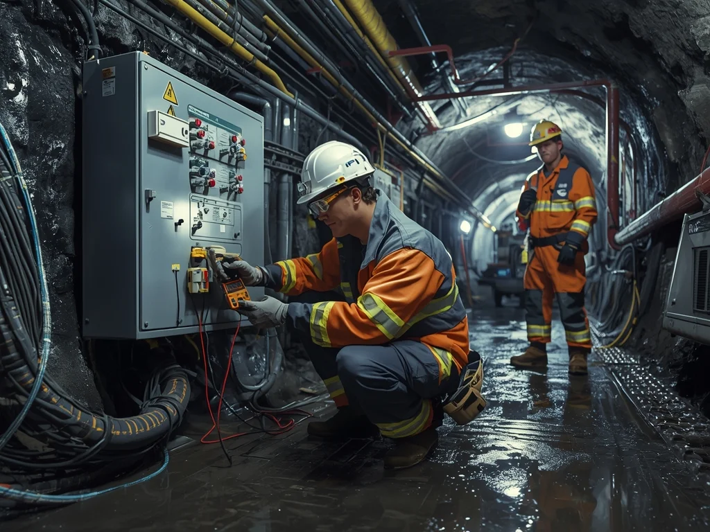 Obrazek poglądowy: Elektromonter maszyn i urządzeń górnictwa podziemnego
