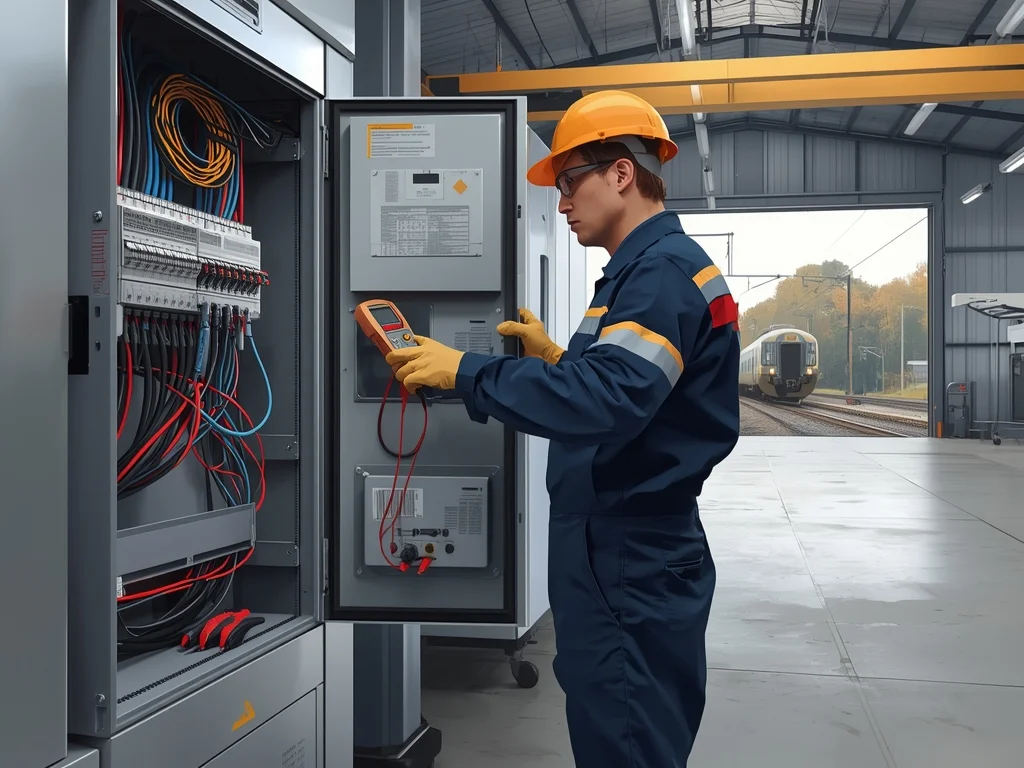 Elektromonter taboru szynowego