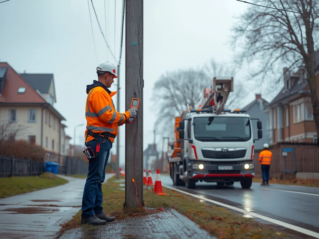 Elektromonter pogotowia elektroenergetycznego