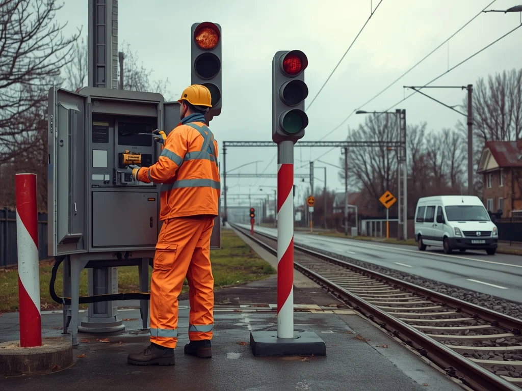 Obrazek poglądowy: Automatyk sterowania ruchem kolejowym