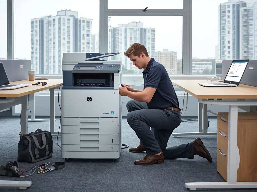 Obrazek poglądowy: Serwisant urządzeń biurowych