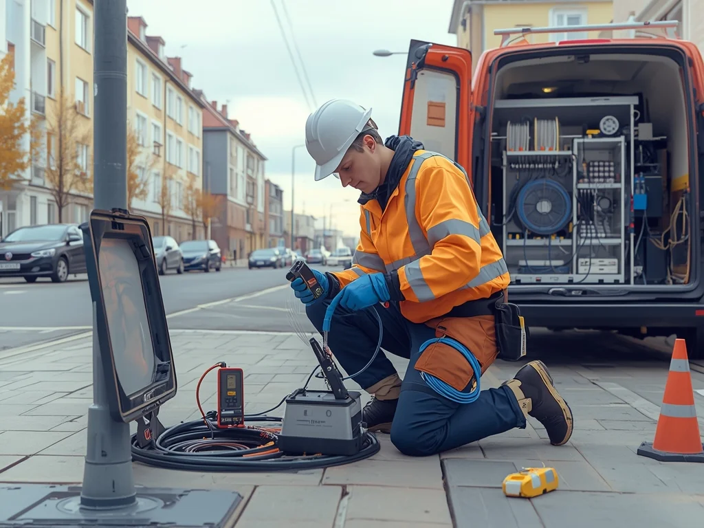 Monter sieci i urządzeń telekomunikacyjnych