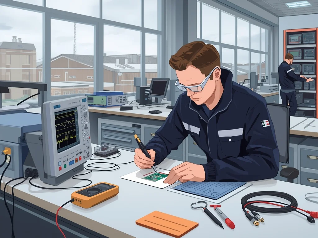 Obrazek poglądowy: Monter-elektronik – urządzenia radiokomunikacyjne