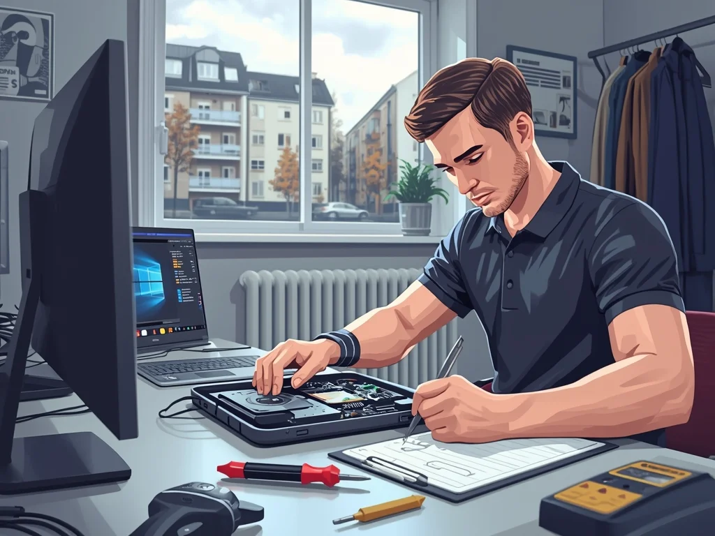 Serwisant sprzętu komputerowego