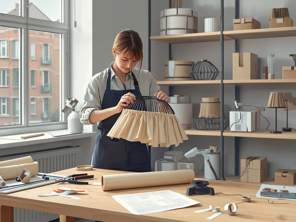 Obrazek poglądowy: Wytwórca abażurów