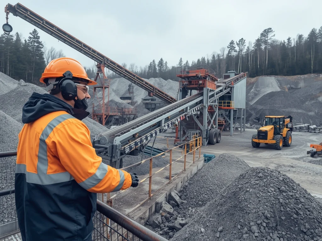 Operator maszyn i urządzeń do rozdrabniania i sortowania surowców